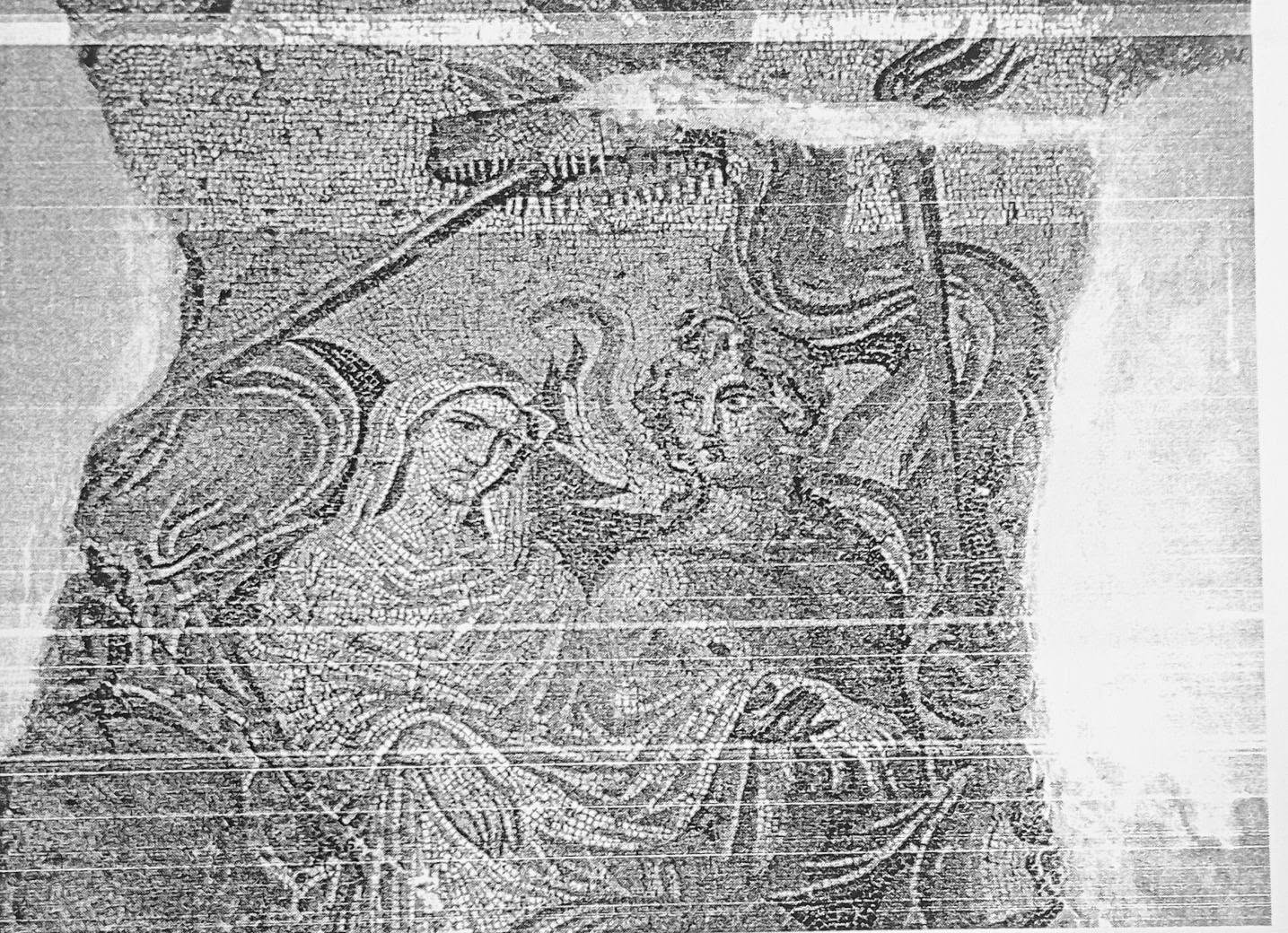  mosaïque_Ziama, Noces_Thétis_Pélée